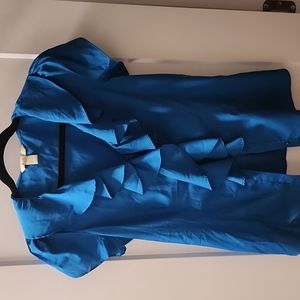 Banana Republic Blue Short Sleeve Blouse